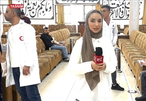 «خون ما یکی است»؛کارزار اهدای خون اهالی الخلیل برای یاری غزه